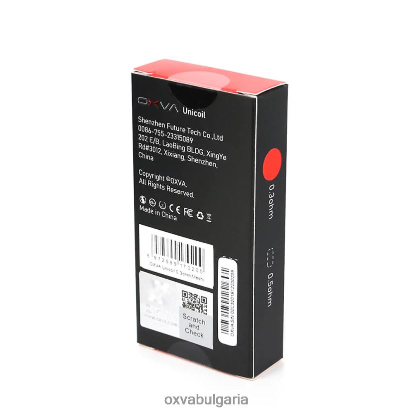 червен 84XHTD116 OXVA Disposable Pod | OXVA unicoil